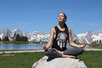 Stefanie Lindbichler lud im vergangenen Sommer zwei Mal zum Yoga auf die Höss Stefanie Lindbichler lud im vergangenen Sommer zwei Mal zum Yoga auf die Höss