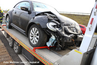 Abtransport eines der Unfallfahrzeuge Abtransport eines der Unfallfahrzeuge