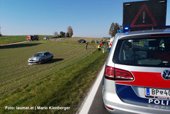 Unfallstelle in Rainbach im Mühlkreis Unfallstelle in Rainbach im Mühlkreis