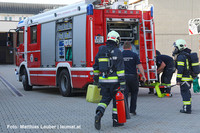 Feuerwehr am Einsatzort Feuerwehr am Einsatzort