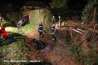 Bergearbeiten an der Unfallstelle Bergearbeiten an der Unfallstelle