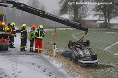 Bergung des Unfallfahrzeugs Bergung des Unfallfahrzeugs