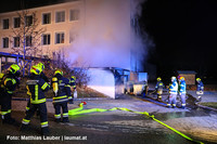 Feuerwehr am Einsatzort Feuerwehr am Einsatzort
