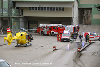 Unfallstelle in Sattledt Unfallstelle in Sattledt