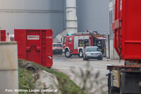 Feuerwehr am Einsatzort Feuerwehr am Einsatzort