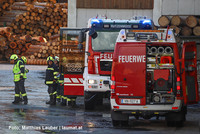 Feuerwehr am Brandort Feuerwehr am Brandort