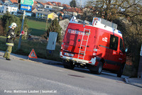 Feuerwehr am Einsatzort Feuerwehr am Einsatzort