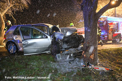 Unfallstelle in Weibern Unfallstelle in Weibern