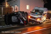 Unfallstelle in Offenhausen Unfallstelle in Offenhausen