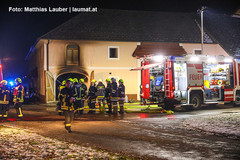 Feuerwehr am Brandort Feuerwehr am Brandort