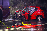 eines der Unfallfahrzeuge eines der Unfallfahrzeuge