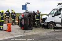 Unfallstelle in Sipbachzell Unfallstelle in Sipbachzell