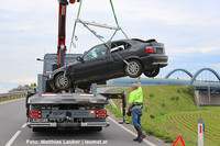 Abtransport des Unfallfahrzeugs Abtransport des Unfallfahrzeugs