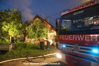 Feuerwehr am Brandort Feuerwehr am Brandort