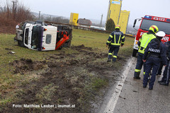 Unfallstelle in Taufkirchen Unfallstelle in Taufkirchen