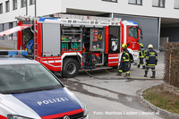 Feuerwehr am Einsatzort Feuerwehr am Einsatzort