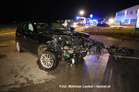 Eines der Unfallfahrzeuge Eines der Unfallfahrzeuge