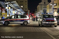 Polizei beendet in Wels provokanten Hochzeitscorso Polizei beendet in Wels provokanten Hochzeitscorso