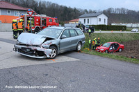 Unfallstelle in Pucking Unfallstelle in Pucking