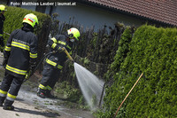 Feuerwehr am Brandort Feuerwehr am Brandort