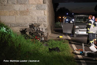 Unfallstelle bei Sipbachzell Unfallstelle bei Sipbachzell