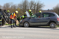 Bergung des Unfallfahrzeugs Bergung des Unfallfahrzeugs