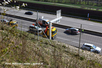 Unfallstelle auf der Innkreisautobahn Unfallstelle auf der Innkreisautobahn