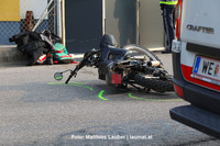 Unfallstelle in Thalheim Unfallstelle in Thalheim