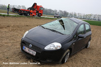 Bergung des Unfallfahrzeugs Bergung des Unfallfahrzeugs