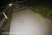 Unfallstelle in Dietach Unfallstelle in Dietach