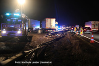 Unfallstelle auf der A25 Unfallstelle auf der A25