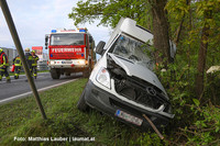 Einsatzkräfte an der Unfallstelle Einsatzkräfte an der Unfallstelle