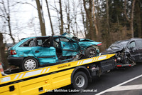Abtransport der Unfallfahrzeuge Abtransport der Unfallfahrzeuge