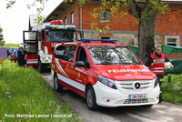 Feuerwehr am Einsatzort Feuerwehr am Einsatzort