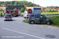 Unfallstelle in St. Florian Unfallstelle in St. Florian