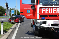 Unfallstelle in Asten Unfallstelle in Asten