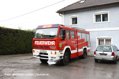 Feuerwehr am Einsatzort Feuerwehr am Einsatzort