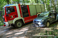 Unfallfahrzeug nach der Bergung Unfallfahrzeug nach der Bergung