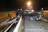 Unfallstelle auf der A9 Unfallstelle auf der A9