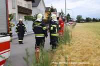 Feuerwehr am Einsatzort Feuerwehr am Einsatzort