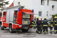 Feuerwehr am Einsatzort Feuerwehr am Einsatzort