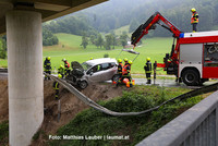 Bergung des Unfallfahrzeugs Bergung des Unfallfahrzeugs