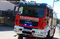 Feuerwehr am Einsatzort Feuerwehr am Einsatzort