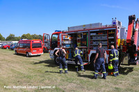 Feuerwehr am Einsatzort Feuerwehr am Einsatzort