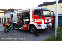 Feuerwehr am Einsatzort Feuerwehr am Einsatzort