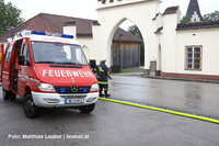 Feuerwehr am Einsatzort Feuerwehr am Einsatzort