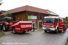 Feuerwehr am Einsatzort Feuerwehr am Einsatzort