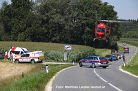 Notarzthubschrauber im Anflug Notarzthubschrauber im Anflug