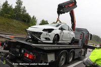 Abtransport des Unfallfahrzeugs Abtransport des Unfallfahrzeugs