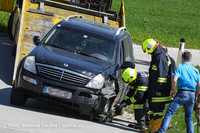 Abtransport eines Unfallfahrzeugs Abtransport eines Unfallfahrzeugs